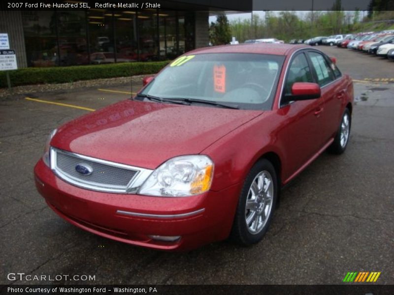 Redfire Metallic / Shale 2007 Ford Five Hundred SEL