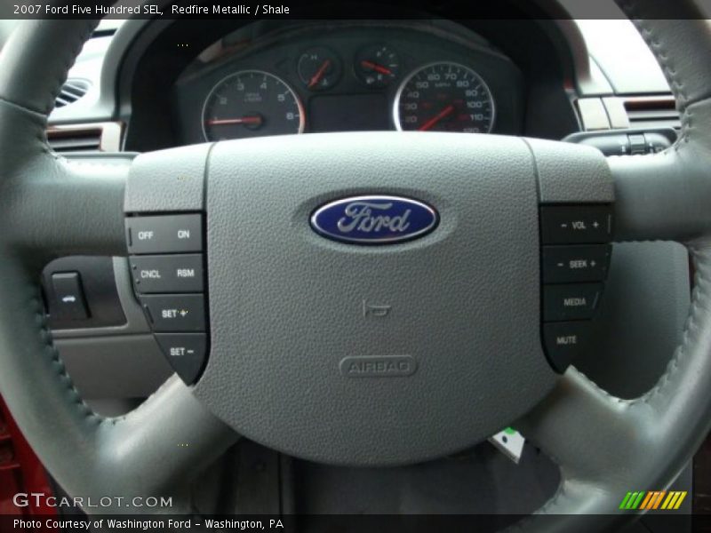 Redfire Metallic / Shale 2007 Ford Five Hundred SEL