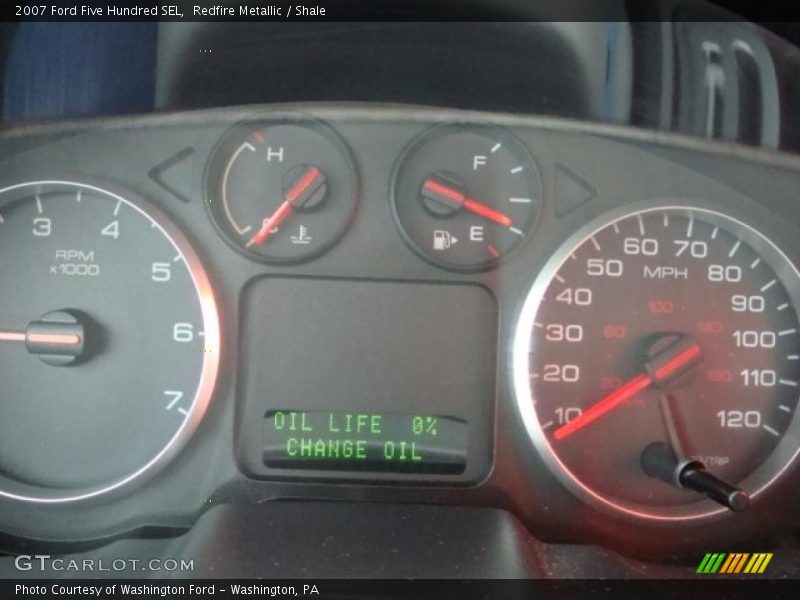 Redfire Metallic / Shale 2007 Ford Five Hundred SEL