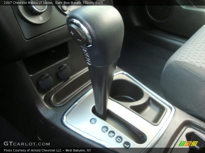 Dark Blue Metallic / Ebony Black 2007 Chevrolet Malibu LT Sedan