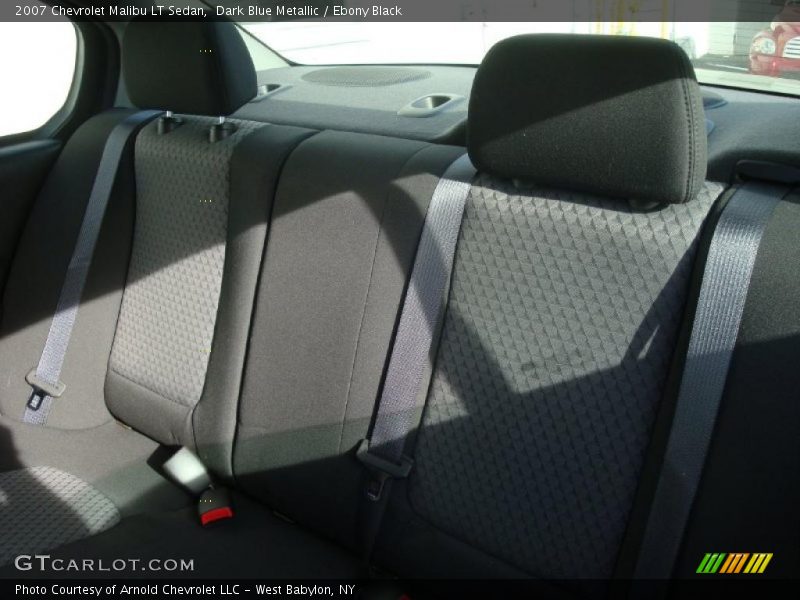 Dark Blue Metallic / Ebony Black 2007 Chevrolet Malibu LT Sedan