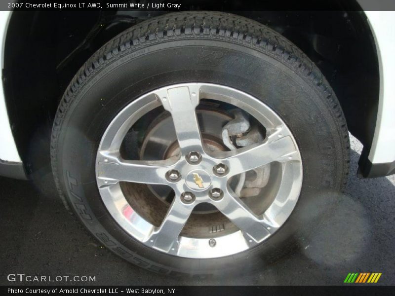 Summit White / Light Gray 2007 Chevrolet Equinox LT AWD