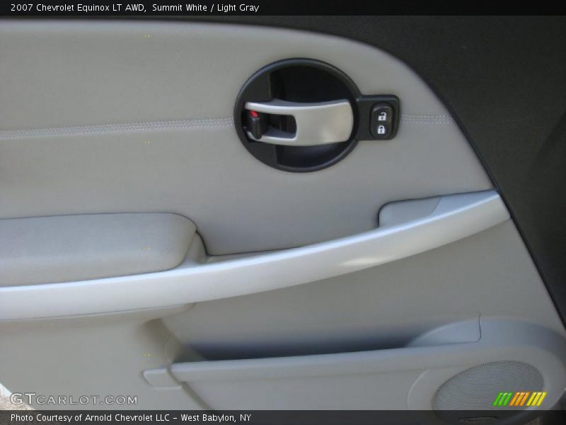 Summit White / Light Gray 2007 Chevrolet Equinox LT AWD