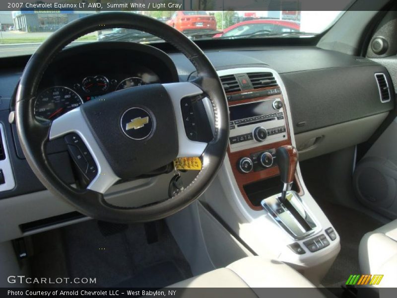 Summit White / Light Gray 2007 Chevrolet Equinox LT AWD