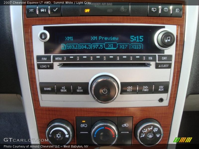 Summit White / Light Gray 2007 Chevrolet Equinox LT AWD