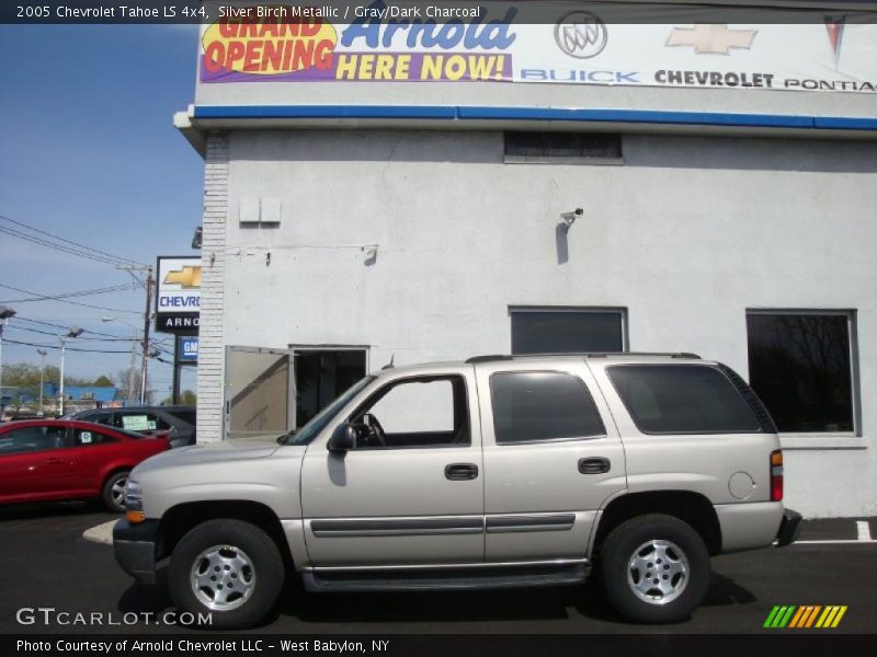 Silver Birch Metallic / Gray/Dark Charcoal 2005 Chevrolet Tahoe LS 4x4