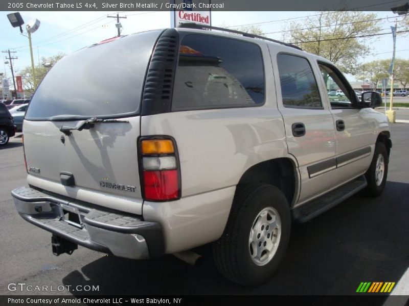 Silver Birch Metallic / Gray/Dark Charcoal 2005 Chevrolet Tahoe LS 4x4