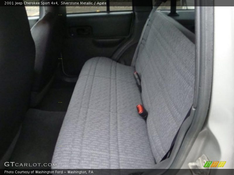 Silverstone Metallic / Agate 2001 Jeep Cherokee Sport 4x4