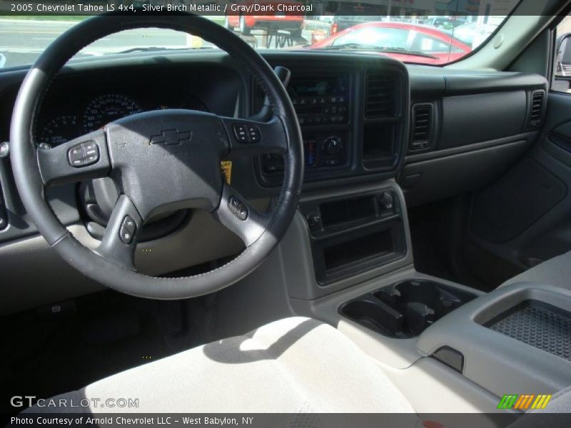 Silver Birch Metallic / Gray/Dark Charcoal 2005 Chevrolet Tahoe LS 4x4