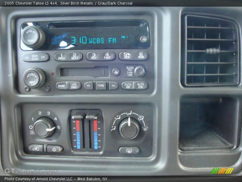 Silver Birch Metallic / Gray/Dark Charcoal 2005 Chevrolet Tahoe LS 4x4