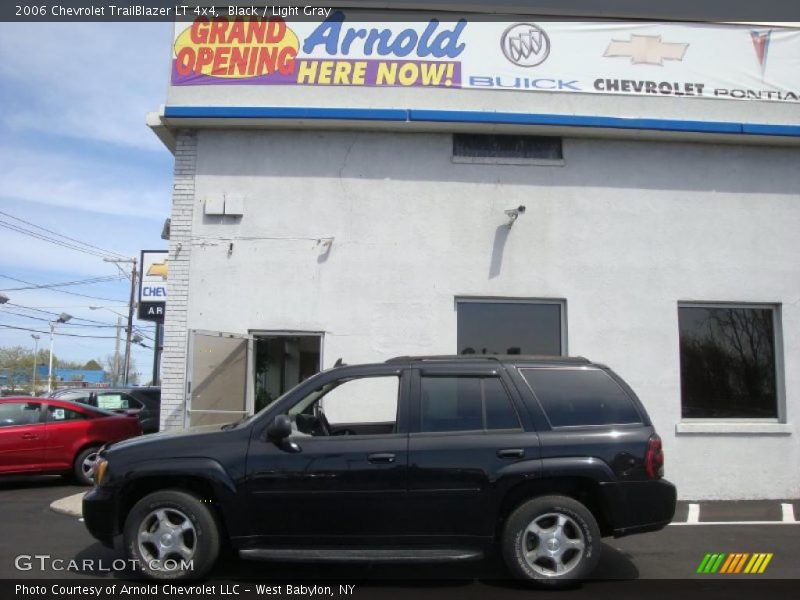 Black / Light Gray 2006 Chevrolet TrailBlazer LT 4x4