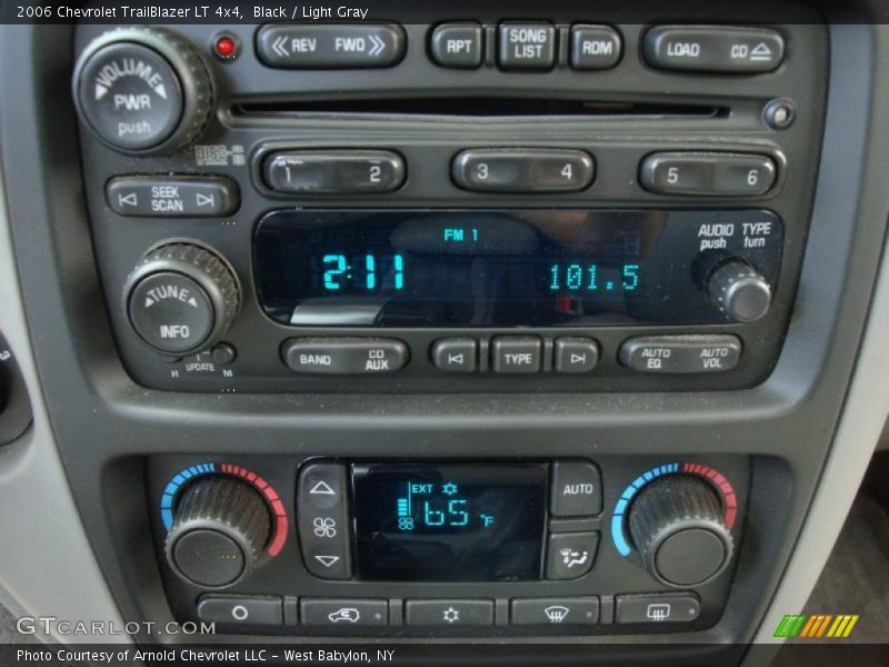 Black / Light Gray 2006 Chevrolet TrailBlazer LT 4x4
