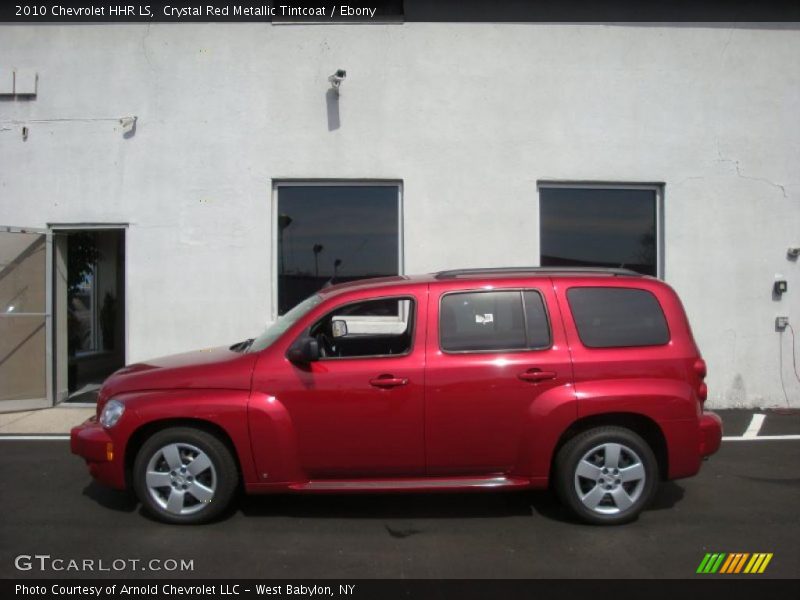 Crystal Red Metallic Tintcoat / Ebony 2010 Chevrolet HHR LS
