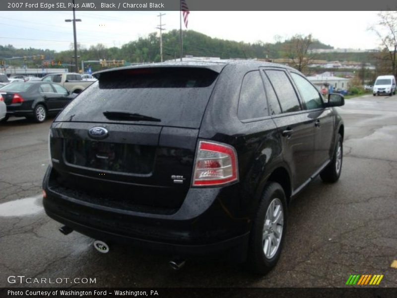 Black / Charcoal Black 2007 Ford Edge SEL Plus AWD