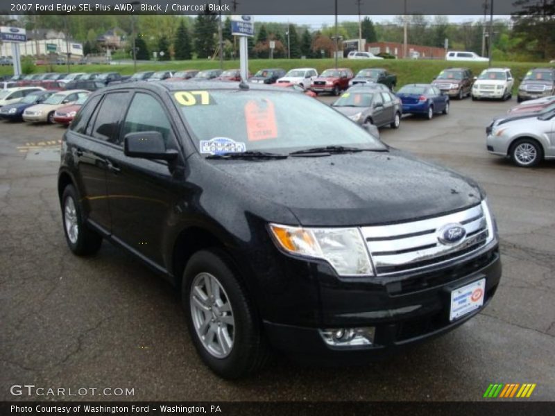 Black / Charcoal Black 2007 Ford Edge SEL Plus AWD