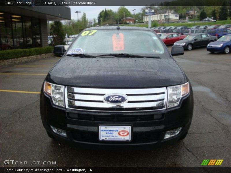 Black / Charcoal Black 2007 Ford Edge SEL Plus AWD