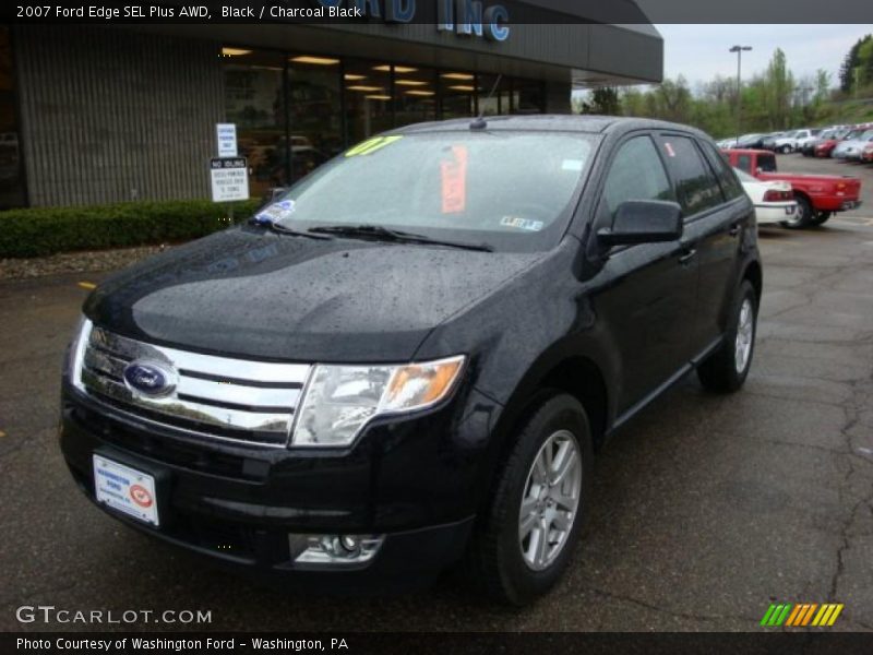 Black / Charcoal Black 2007 Ford Edge SEL Plus AWD