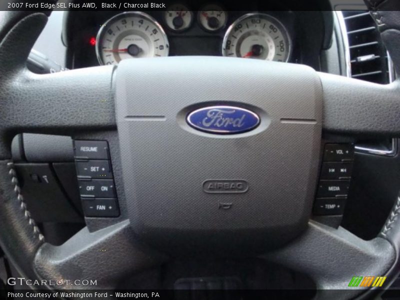 Black / Charcoal Black 2007 Ford Edge SEL Plus AWD
