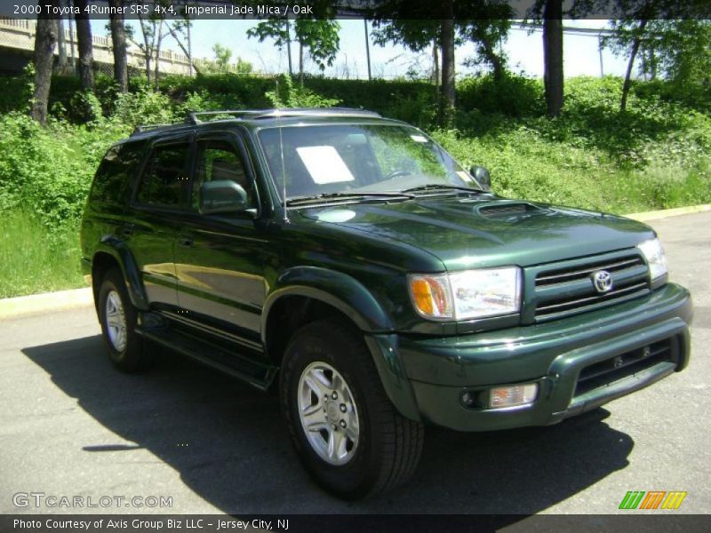 Imperial Jade Mica / Oak 2000 Toyota 4Runner SR5 4x4