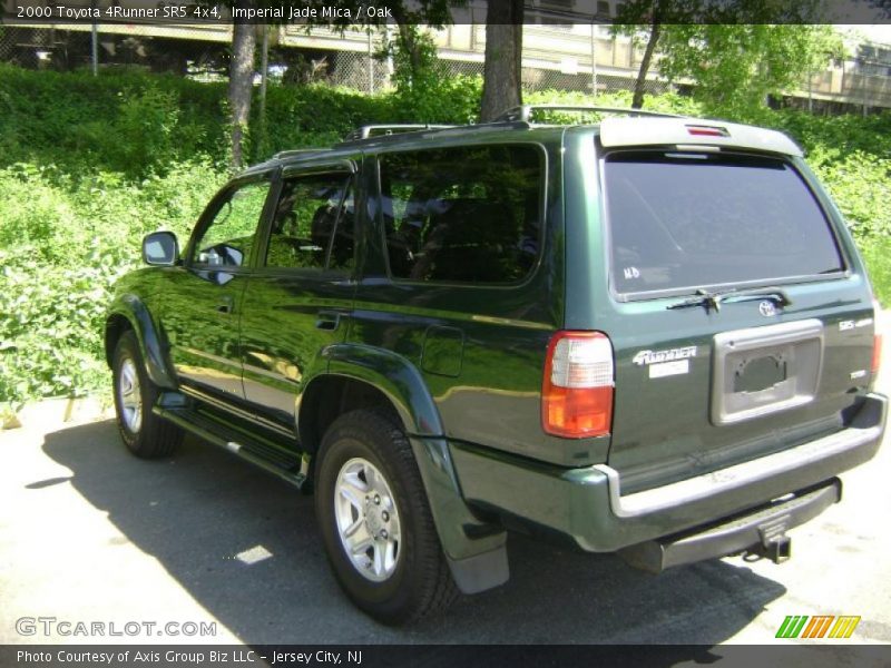 Imperial Jade Mica / Oak 2000 Toyota 4Runner SR5 4x4