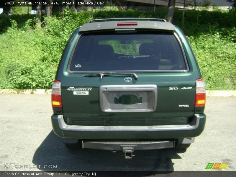 Imperial Jade Mica / Oak 2000 Toyota 4Runner SR5 4x4