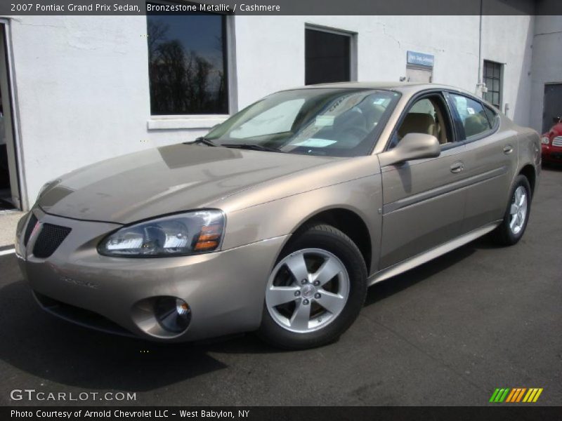 Bronzestone Metallic / Cashmere 2007 Pontiac Grand Prix Sedan