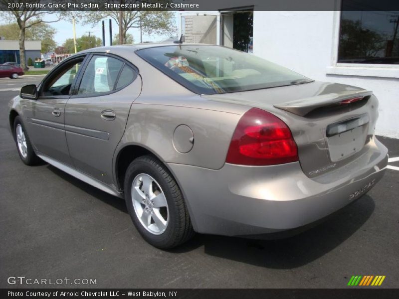 Bronzestone Metallic / Cashmere 2007 Pontiac Grand Prix Sedan
