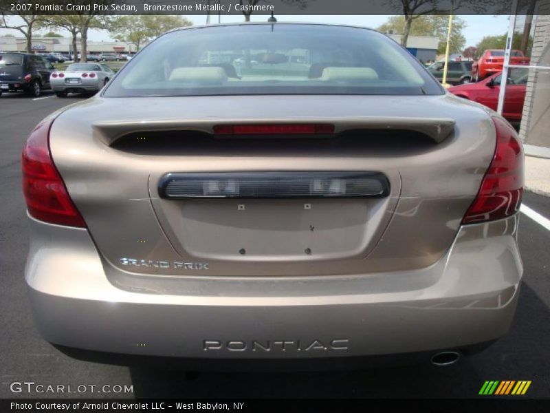Bronzestone Metallic / Cashmere 2007 Pontiac Grand Prix Sedan