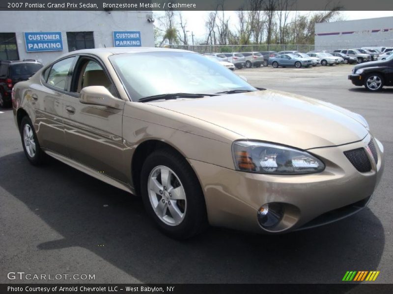 Bronzestone Metallic / Cashmere 2007 Pontiac Grand Prix Sedan
