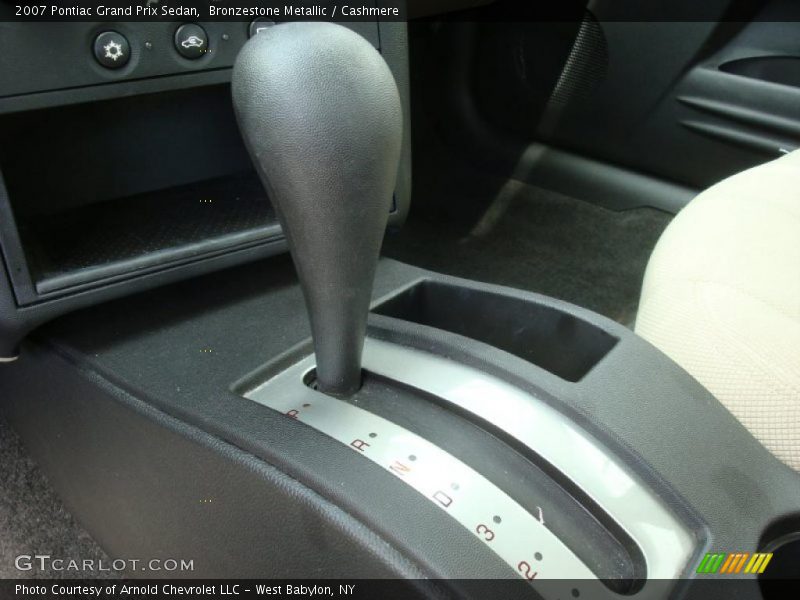 Bronzestone Metallic / Cashmere 2007 Pontiac Grand Prix Sedan