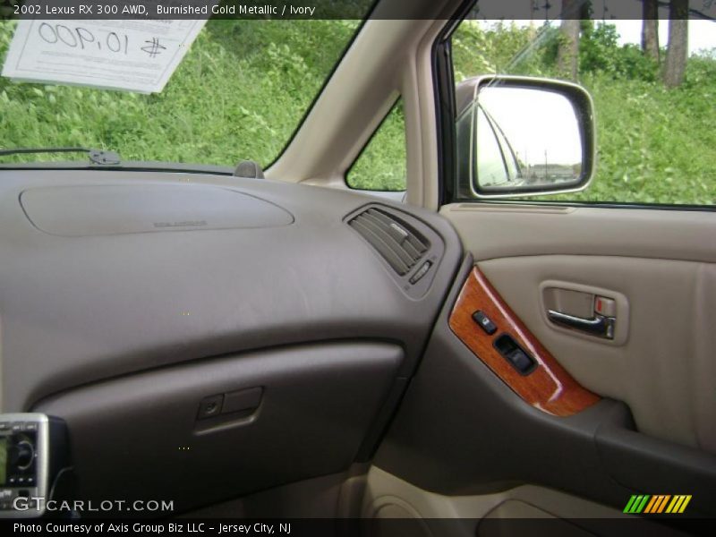 Burnished Gold Metallic / Ivory 2002 Lexus RX 300 AWD
