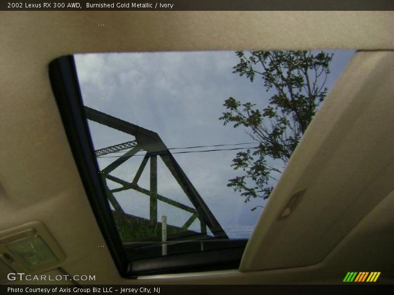 Burnished Gold Metallic / Ivory 2002 Lexus RX 300 AWD