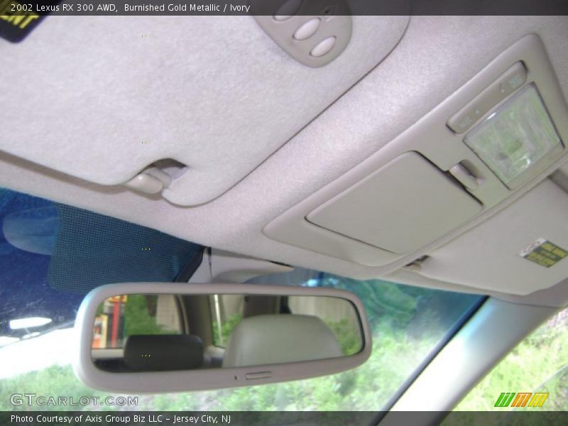 Burnished Gold Metallic / Ivory 2002 Lexus RX 300 AWD