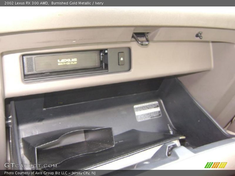 Burnished Gold Metallic / Ivory 2002 Lexus RX 300 AWD