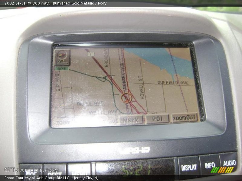 Burnished Gold Metallic / Ivory 2002 Lexus RX 300 AWD