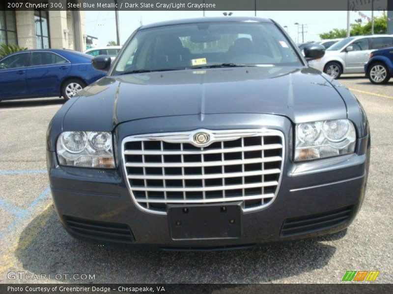 Steel Blue Metallic / Dark Slate Gray/Light Graystone 2007 Chrysler 300