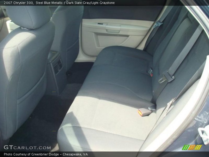 Steel Blue Metallic / Dark Slate Gray/Light Graystone 2007 Chrysler 300