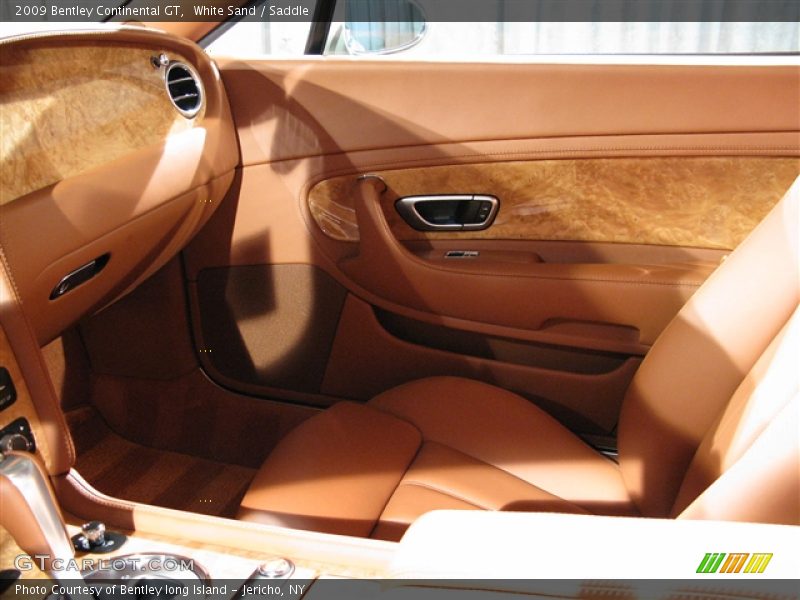 White Sand / Saddle 2009 Bentley Continental GT