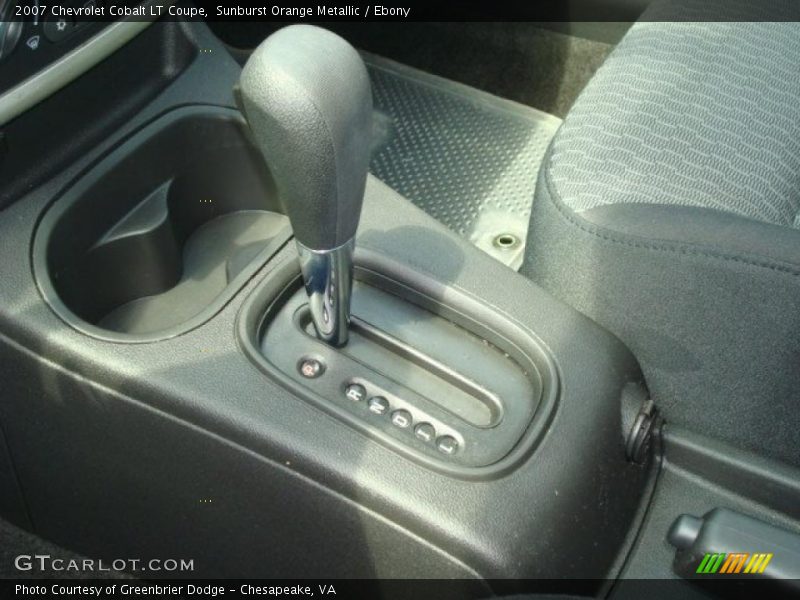 Sunburst Orange Metallic / Ebony 2007 Chevrolet Cobalt LT Coupe
