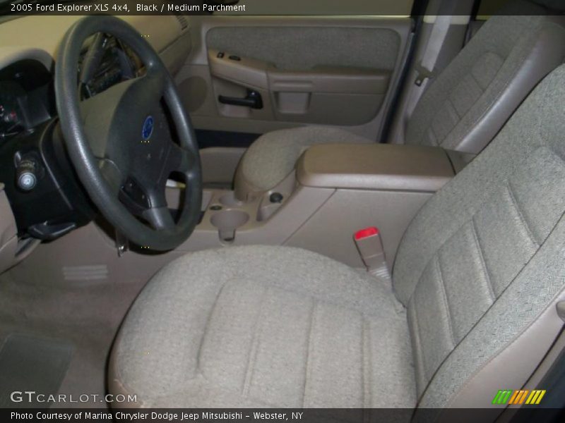 Black / Medium Parchment 2005 Ford Explorer XLS 4x4
