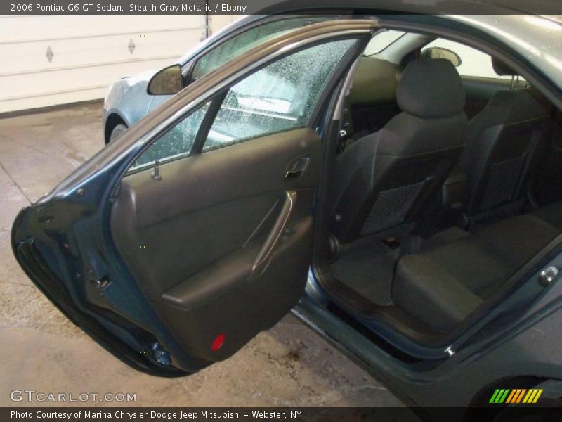 Stealth Gray Metallic / Ebony 2006 Pontiac G6 GT Sedan