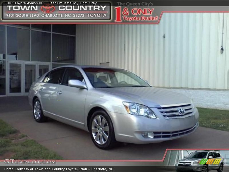 Titanium Metallic / Light Gray 2007 Toyota Avalon XLS