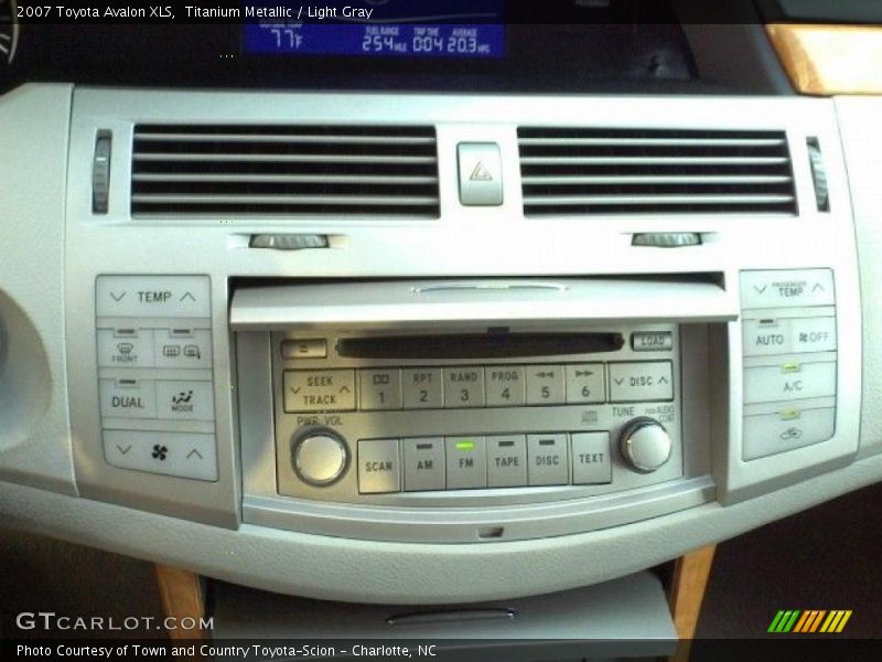 Titanium Metallic / Light Gray 2007 Toyota Avalon XLS