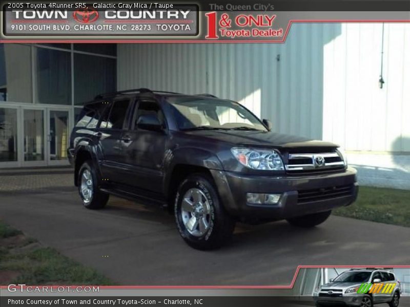 Galactic Gray Mica / Taupe 2005 Toyota 4Runner SR5