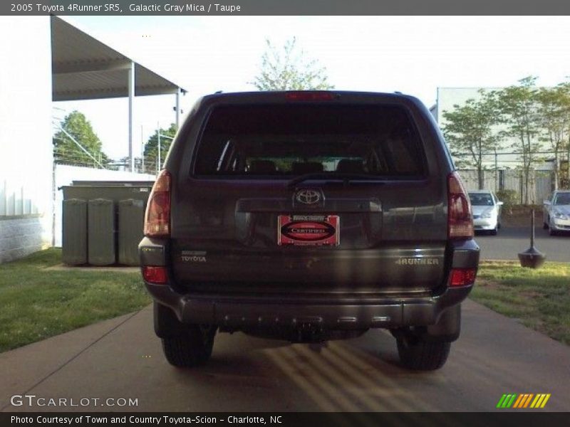 Galactic Gray Mica / Taupe 2005 Toyota 4Runner SR5