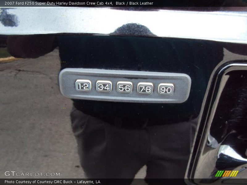 Black / Black Leather 2007 Ford F250 Super Duty Harley Davidson Crew Cab 4x4