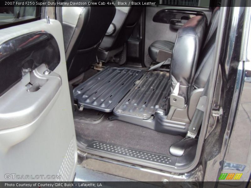 Black / Black Leather 2007 Ford F250 Super Duty Harley Davidson Crew Cab 4x4