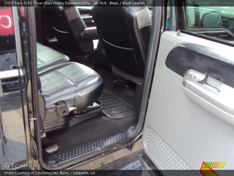 Black / Black Leather 2007 Ford F250 Super Duty Harley Davidson Crew Cab 4x4