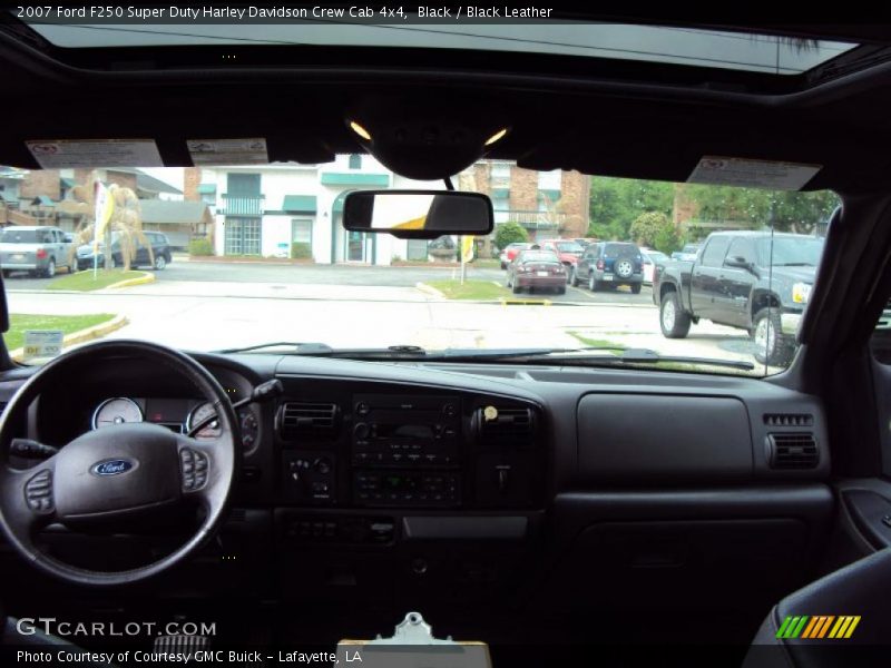 Black / Black Leather 2007 Ford F250 Super Duty Harley Davidson Crew Cab 4x4