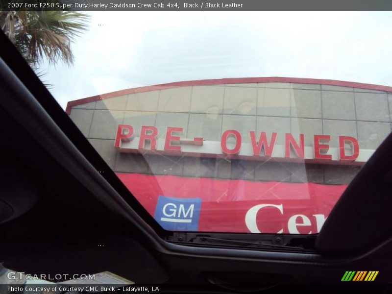 Black / Black Leather 2007 Ford F250 Super Duty Harley Davidson Crew Cab 4x4